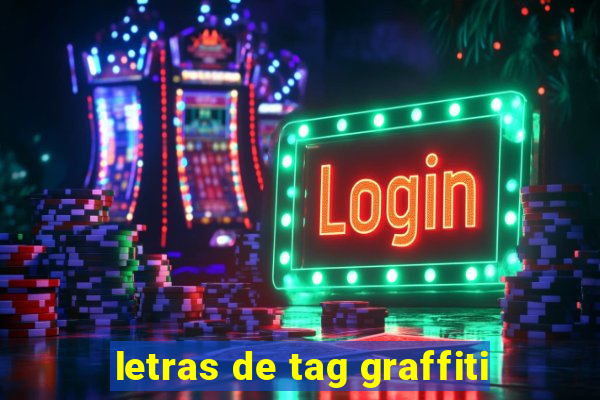 letras de tag graffiti